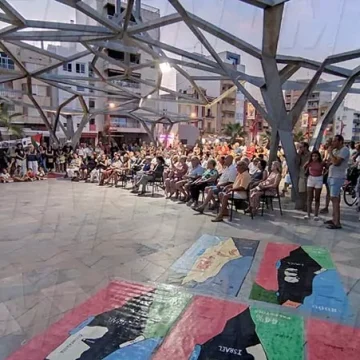 Nova mobilització en suport a Palestina a Vinaròs